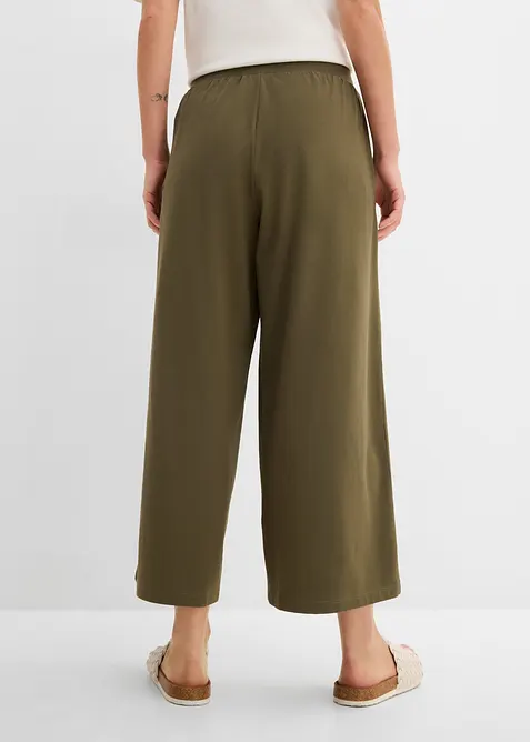 7/8-Hose aus Bio-Baumwolle mit Stretch, bonprix
