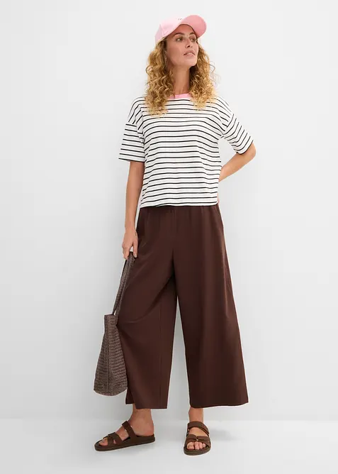 7/8-Hose aus Bio-Baumwolle mit Stretch, bonprix
