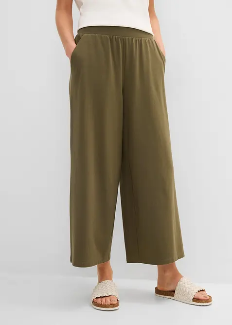7/8-Hose aus Bio-Baumwolle mit Stretch, bonprix