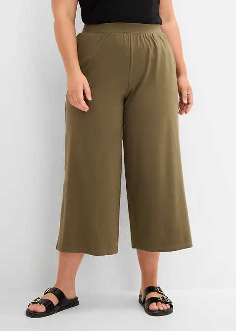 7/8-Hose aus Bio-Baumwolle mit Stretch, bonprix