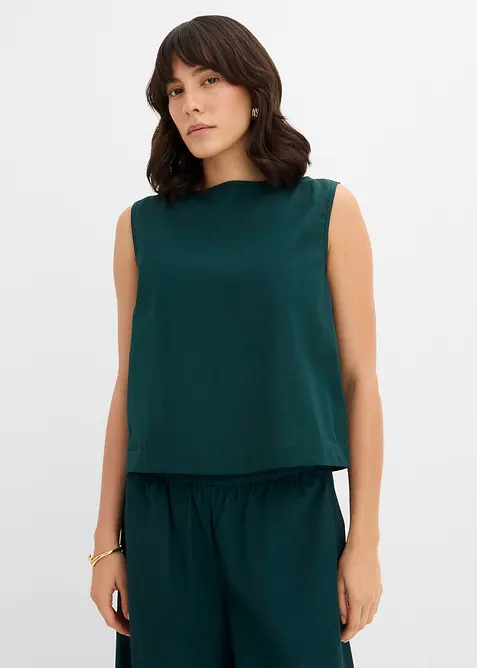 Top sans manches 100% coton, bonprix