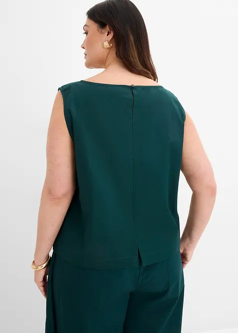 Top sans manches 100% coton, bonprix