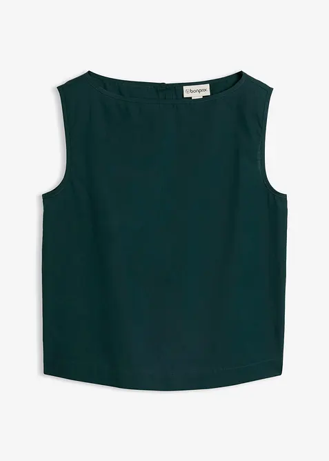 Top sans manches 100% coton, bonprix