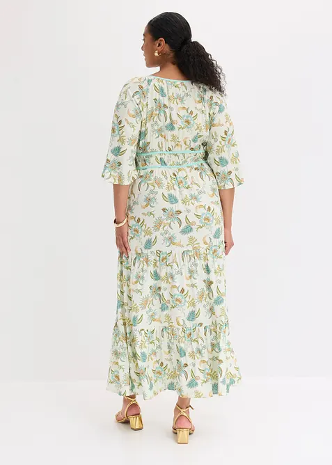 Robe longue et fluide en viscose, bonprix