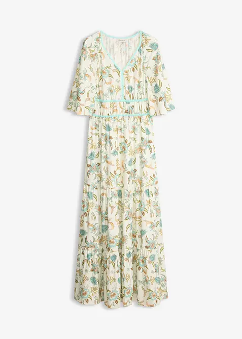 Robe longue et fluide en viscose, bonprix