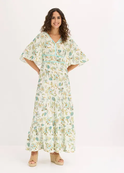 Robe longue et fluide en viscose, bonprix