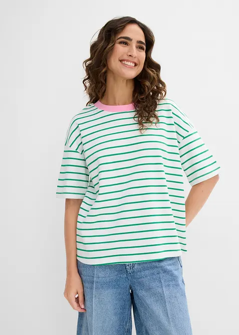 T-shirt oversize 100% coton, bonprix