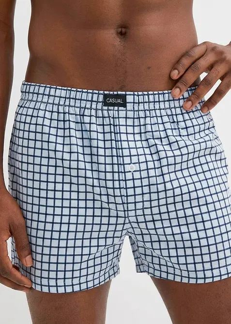 Lockere Jersey Boxershorts aus Baumwolle (3er Pack), bonprix