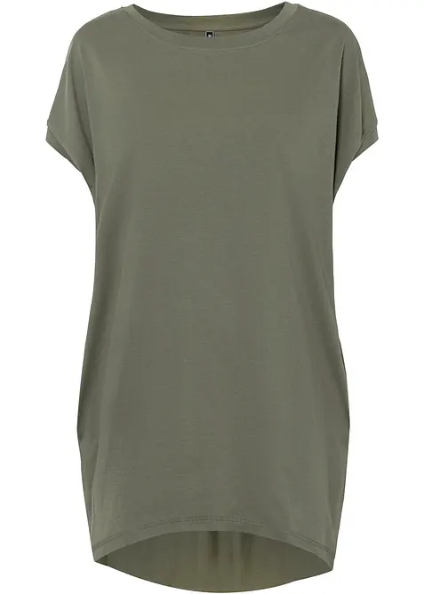 T-shirt long 100% coton, bonprix