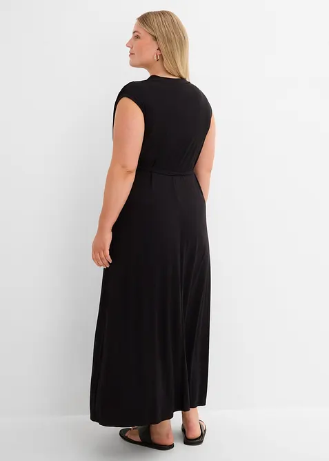 Jersey-Maxikleid aus Viskose-Mix, bonprix