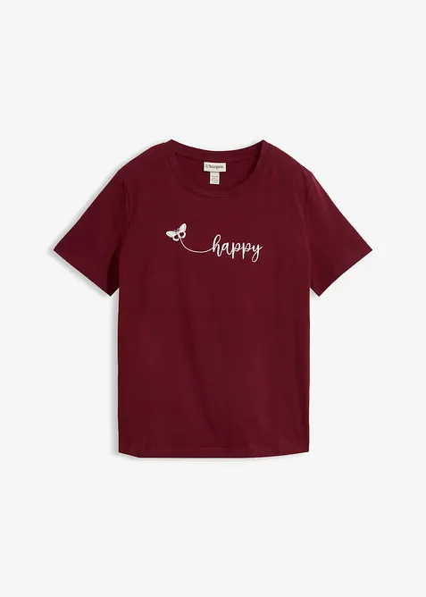 T-Shirt aus reiner Baumwolle, bonprix