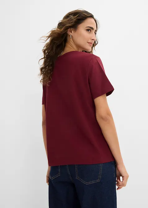T-Shirt aus reiner Baumwolle, bonprix
