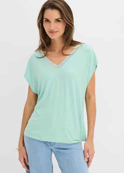 T-shirt en viscose douce, bonprix