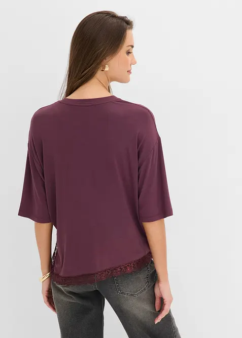 T-shirt en viscose douce, bonprix