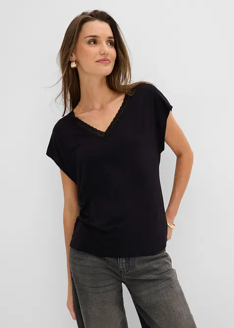 Shirt aus softer Viskose, bonprix