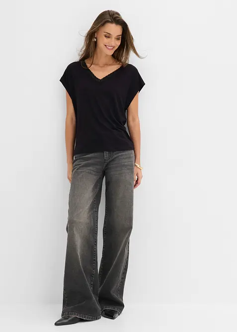 Shirt aus softer Viskose, bonprix
