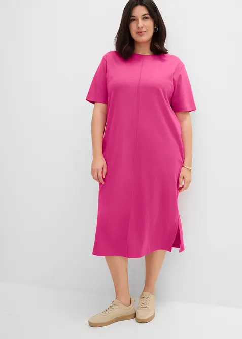 Jerseykleid aus reiner Bio-Baumwolle, bonprix