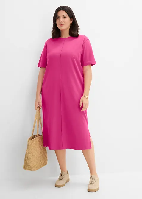 Jerseykleid aus reiner Bio-Baumwolle, bonprix