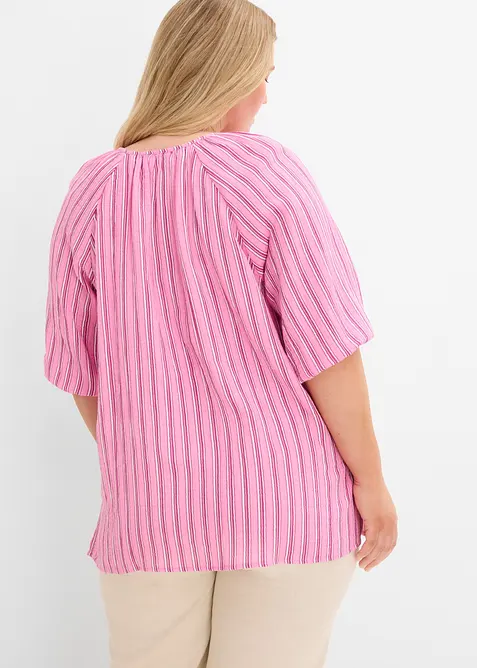 Blouse en gaze de coton douce, bonprix