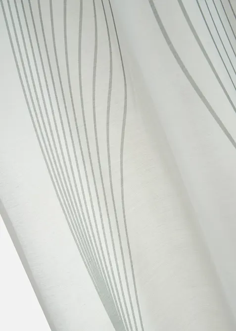 Gardine mit Wellen Druck (1er Pack), bonprix