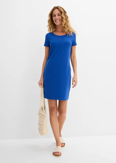 Jerseykleid aus Bio-Baumwolle mit Stretch, bonprix