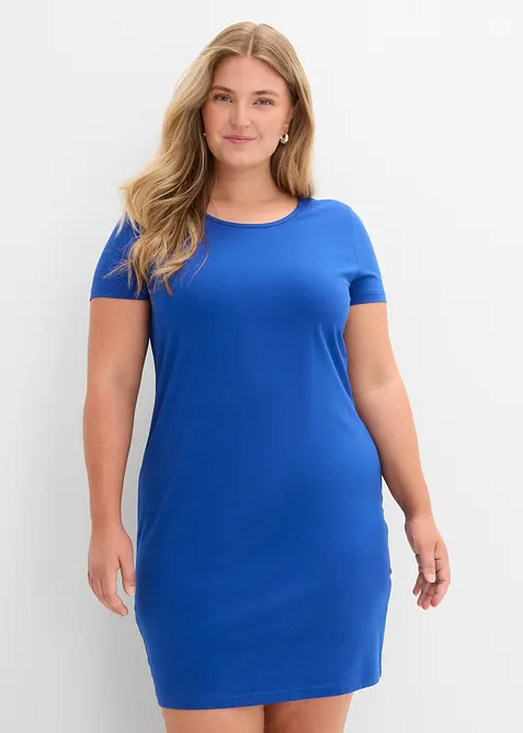 Jerseykleid aus Bio-Baumwolle mit Stretch, bonprix