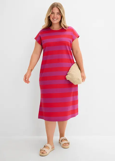 Robe en jersey interlock, bonprix
