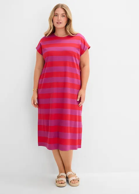 Robe en jersey interlock, bonprix