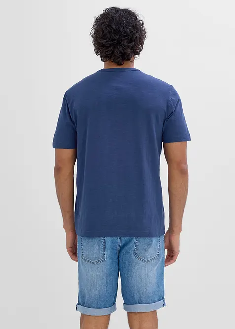Henleyshirt aus reiner Bio-Baumwolle, bonprix