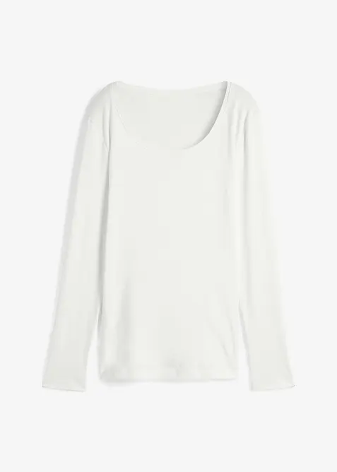 Langarmshirt aus reiner Bio-Baumwolle, bonprix