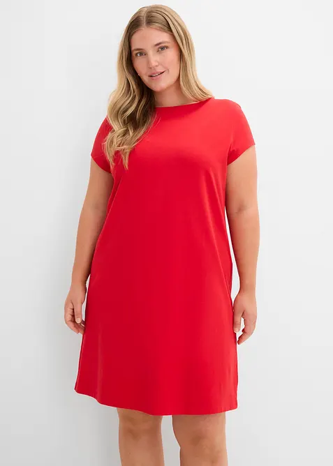 Robe en jersey coton extensible, bonprix