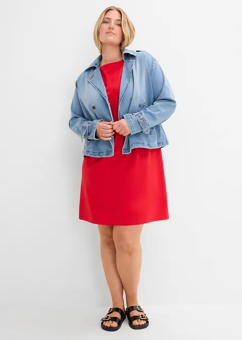 Robe en jersey coton extensible, bonprix