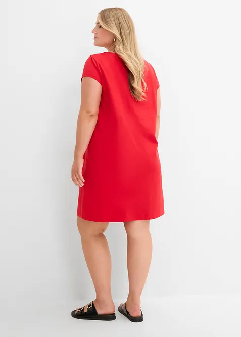 Robe en jersey coton extensible, bonprix