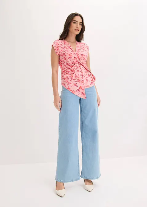 Shirt mit Knoten-Detail, bonprix