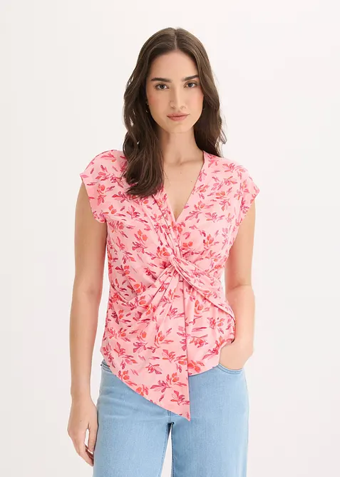 Shirt mit Knoten-Detail, bonprix