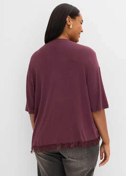 T-shirt en viscose douce, bonprix
