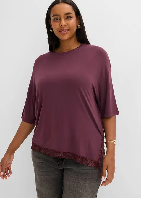 T-shirt en viscose douce, bonprix