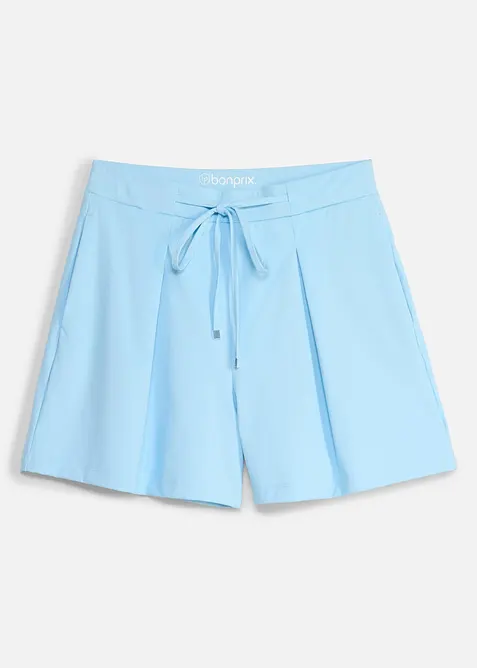 Ultraleichte Funktionsshorts mit Zierfalten, schnelltrocknend​, bonprix