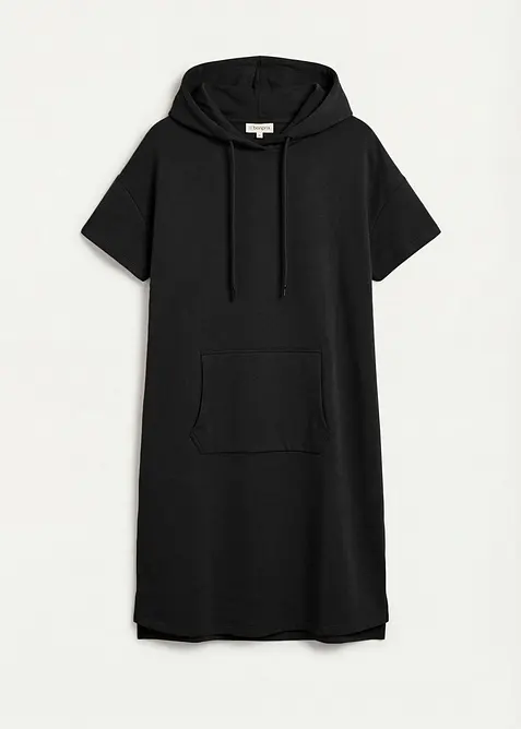 Sweatkleid mit Kapuze, bonprix