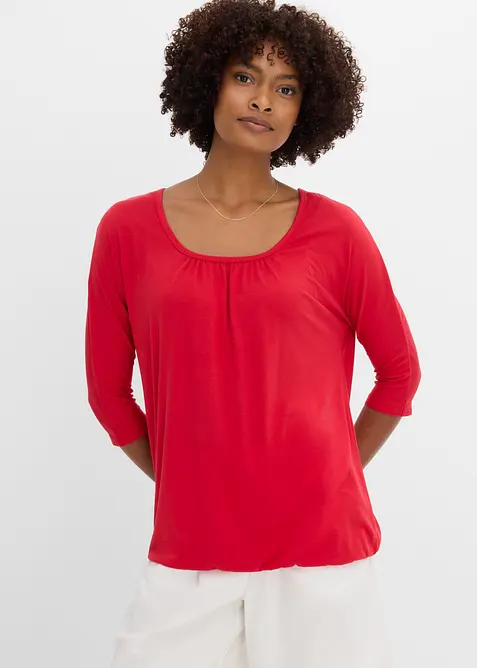 Oversize-Shirt aus Viskose-Mix, bonprix