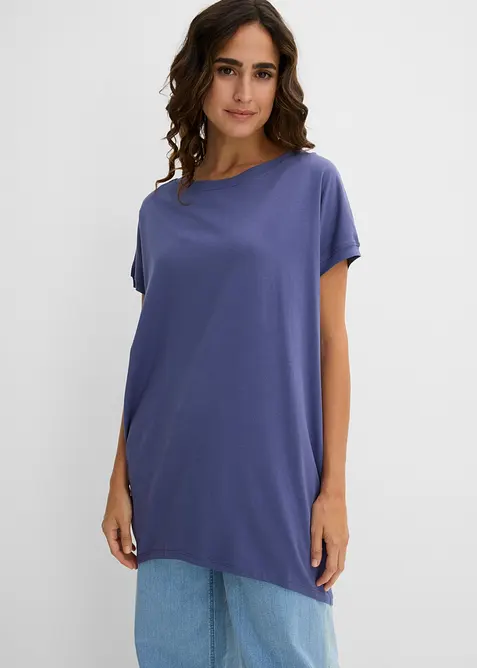 T-shirt long 100% coton, bonprix