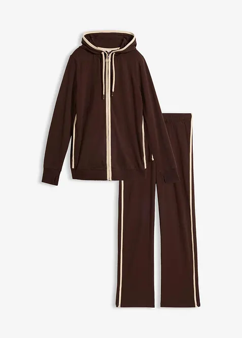 Surv&ecirc;tement en coton extensible (ens. 2 pces), bonprix