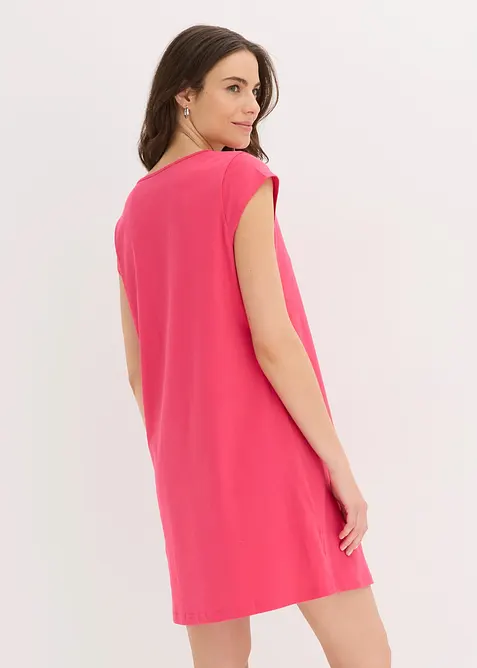 Chemise de nuit courte 100% coton, bonprix