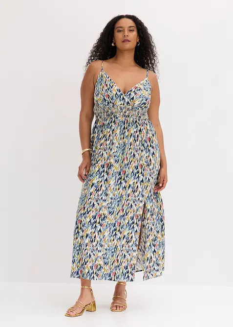 Maxikleid aus flie&szlig;ender Viskose, bonprix