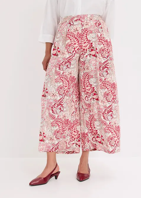 Palazzo-Hose aus flie&szlig;ender Viskose, bonprix