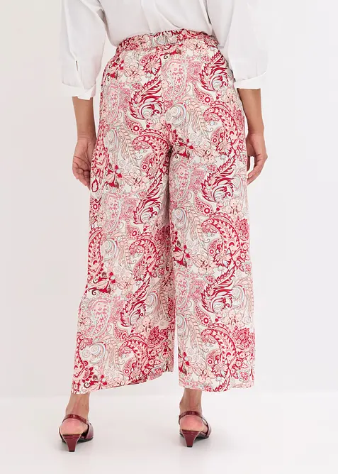 Palazzo-Hose aus flie&szlig;ender Viskose, bonprix