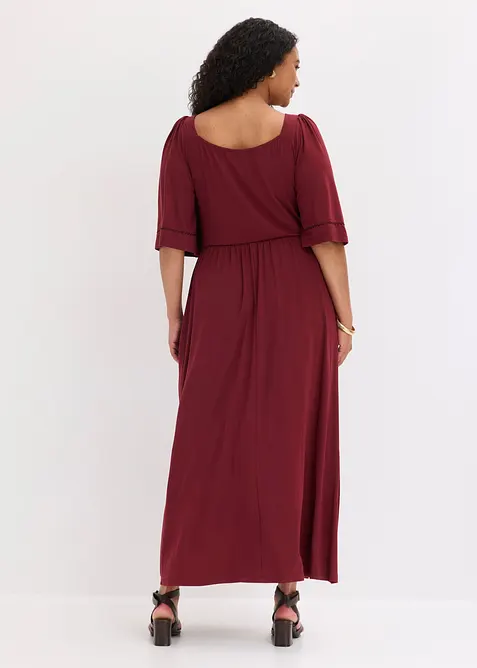 Maxikleid aus flie&szlig;endem Viskose-Mix, bonprix