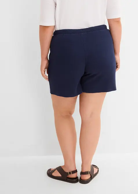 Strukturshorts aus reiner Baumwolle, bonprix