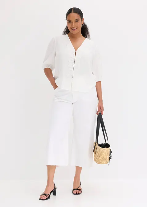 Blouse manches courtes, bonprix