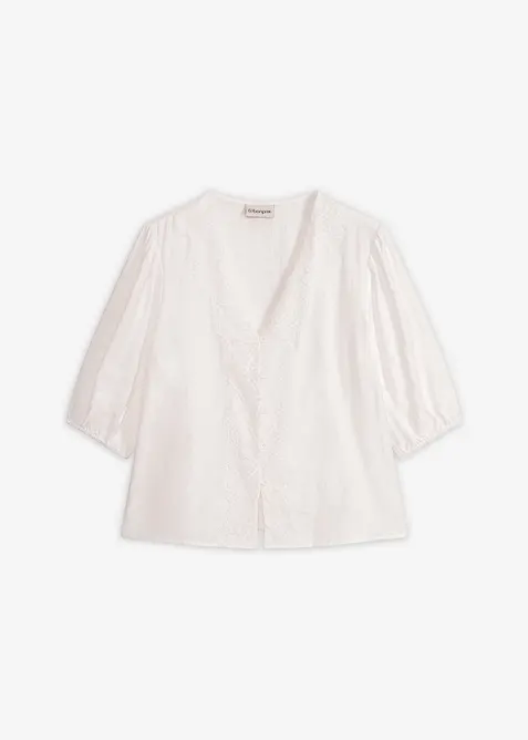 Blouse manches courtes, bonprix